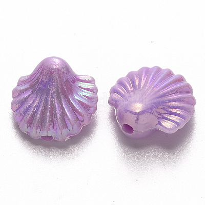 Непрозрачные акриловые бусины SACR-R250-11-1