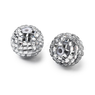 Акриловые стразы бусины OACR-D307-01C-20mm-1