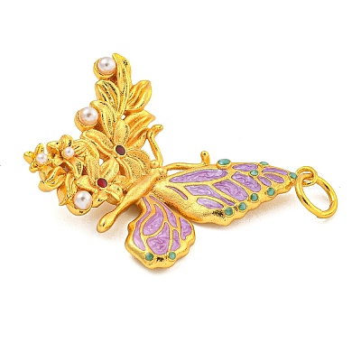 Подвески из латуни с эмалью в стойку KK-Z054-4G-02-1