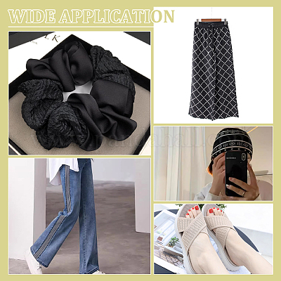 5м 5-х цветная полиэстеровая плотная эластичная широкая лента SRIB-AR0001-12-1