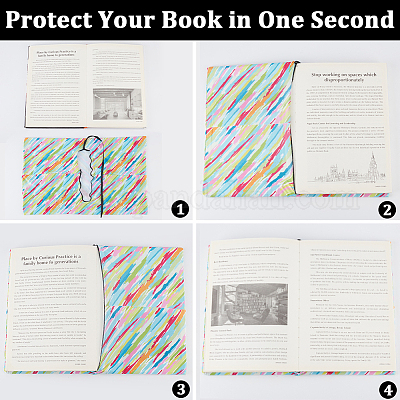 Обложки для книг из эластичного волокна AJEW-WH20020-032B-1