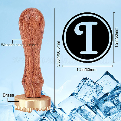 1 шт. головка штампа из латуни золотистого тона DIY-CP0008-06I-1