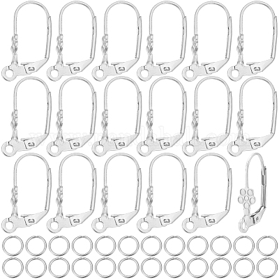 50 шт. фурнитура для сережек из нержавеющей стали 304 DIY-BBC0001-59-1