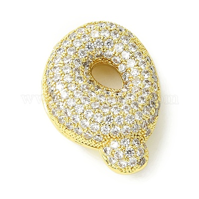 Стойки обшивки латунь кубического циркония подвески KK-S378-02G-Q-1