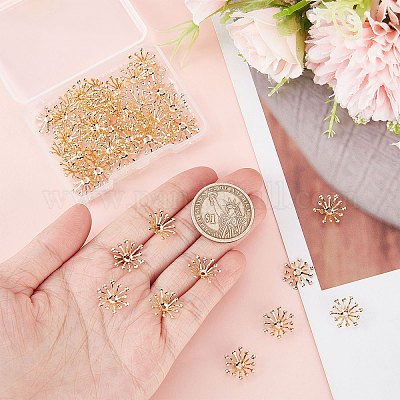 Шапочки и конусы для бусин KK-BBC0003-24-1