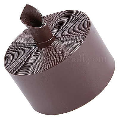 Мягкий плоский шнур из искусственной кожи LC-WH0006-02A-02-1