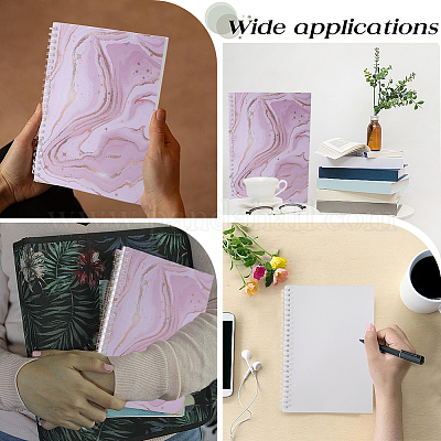 Блокнот для сбора наклеек формата А5 с отрывными листами на спирали AJEW-CP0007-84B-1