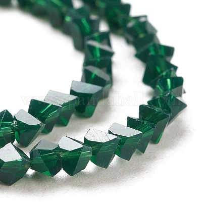 Прозрачные однотонные стеклянные бусины нитки GLAA-L031-01-B02-1