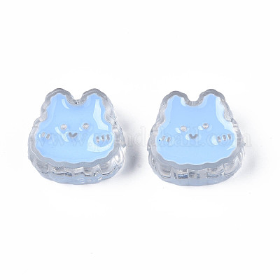 Прозрачные акриловые бусины ACRC-S039-02-1