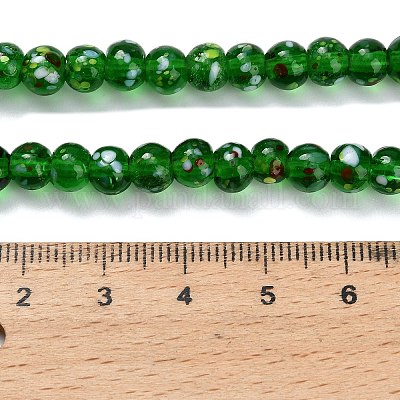 Бусы лэмпворк ручной работы&nbsp;LAMP-H071-01A-02-1