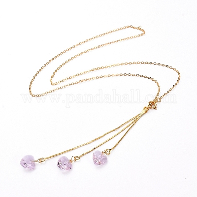 Серьги и колье с подвесками SJEW-JS01075-01-1