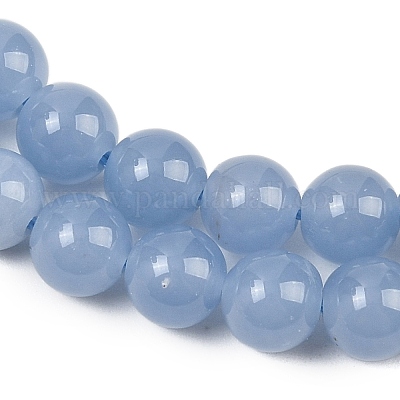 Натуральные ангельские бусины G-G286-A01-6mm-1