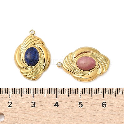 Природные смешанные подвески драгоценных камней STAS-F312-06G-1