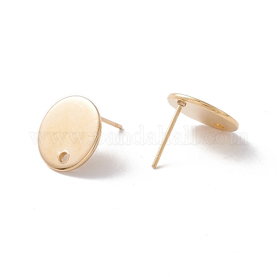 201 фурнитура для сережек-гвоздиков из нержавеющей стали STAS-P308-09B-G-1