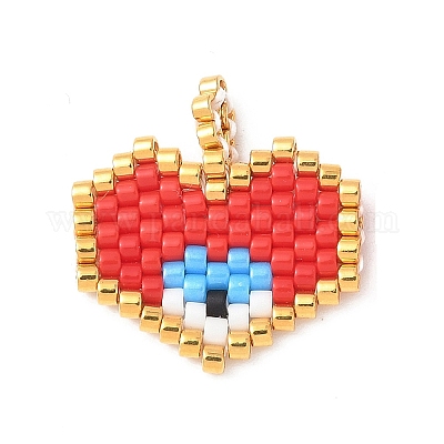 Ручная работа узор ткацкого станка миюки стеклянный бисер PALLOY-MZ00606-1