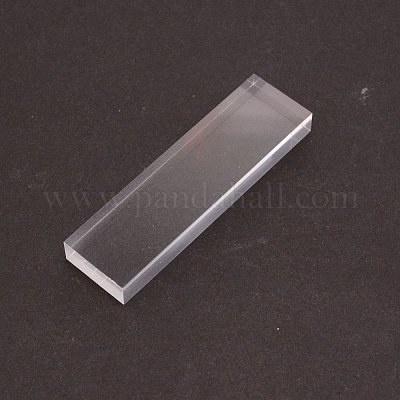 Прозрачные акриловые витрины для ювелирных изделий ODIS-WH0027-014C-1