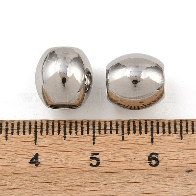 Европейские бусины из нержавеющей стали 304 STAS-E034-4-1