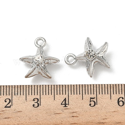 Подвески из сплава и страза FIND-L024-08P-1