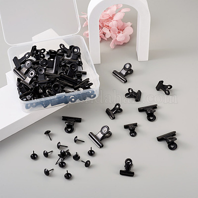 Железные зажимы и булавки с круглой головкой AJEW-TA0001-16B-1