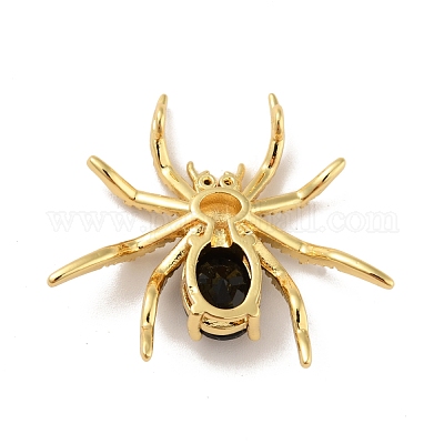 Латунные микро проложить кубического циркония подвески KK-B059-08G-1