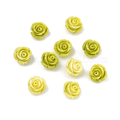 Резные бусины из синтетического коралла&nbsp;CORA-C004-03-1