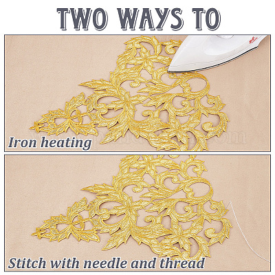 Полиэстер в этническом стиле PATC-WH0005-67E-1