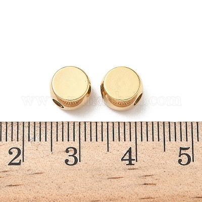 Spacer бисер латунные&nbsp;X-KK-H083-01G-1