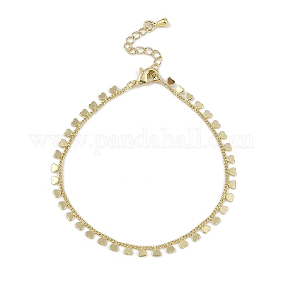 Латунные браслеты с покрытием для женщин BJEW-K244-08A-G-1