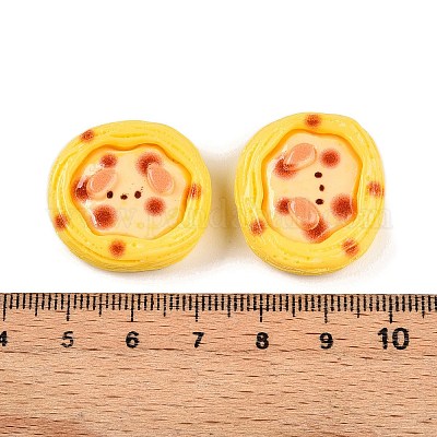 Кабошоны из непрозрачной смолы с мультяшным рисунком RESI-N039-129B-1