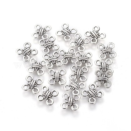 Lot De 60 Pièces Pour Lustre Ancien Style Tibétain - Alliage Argenté, Liens & Bijoux