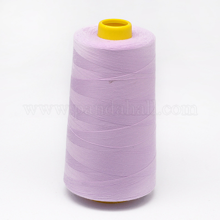 100%紡織ポリエステル繊維縫糸  ライラック  0.1mm  約5000ヤード/ロール OCOR-O004-A27-1