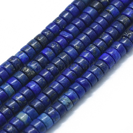 Natural Lapis Lazuli Beads Strands G-F631-A05-1