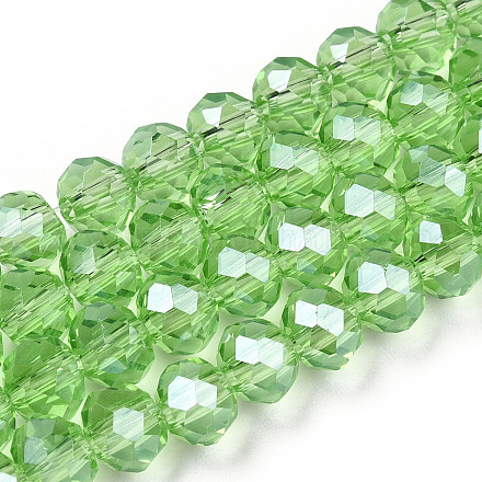 Chapelets de perles en verre électroplaqué EGLA-A034-T6mm-A15-1