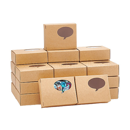 Подарочная коробка для крафт-бумаги CON-WH0078-29C-1