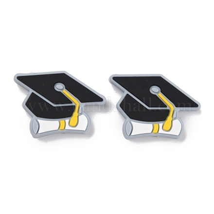 Силиконовые бусины&nbsp;SIL-WH0010-11J-22-1