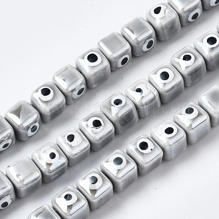 Бусины из фарфора и керамики ручной работы PORC-T006-01M-1