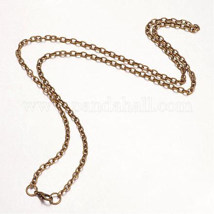 Iron Necklace Making MAK-K002-04AB-NF-1