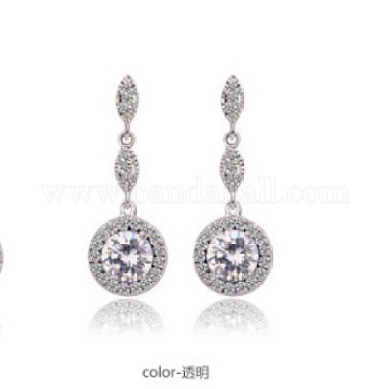 Orecchini strass ciondola ottone&nbsp;WG3B947-03-1