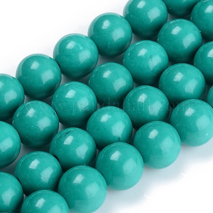 Fili di perle di giada mashan naturali tinti X-DJDA-E266-14mm-01-1