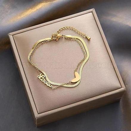 Браслеты из нержавеющей стали для женщин WG18C2B-55-1