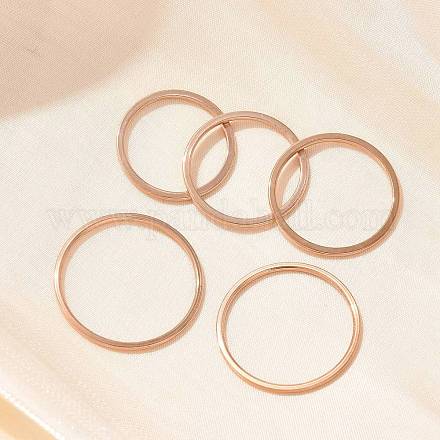 Кольца из нержавеющей стали 304 с гладкими полосами STAS-I160-F-KCG-1