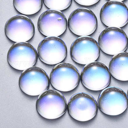 Cabochons en verre transparent GLAA-S190-013A-C01-1