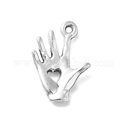 Сплавочные подвески тибетского стиля PALLOY-O002-02AS-1