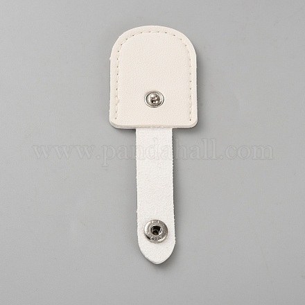 Защитный чехол для маникюрных ножниц из искусственной кожи AJEW-WH0696-043G-1