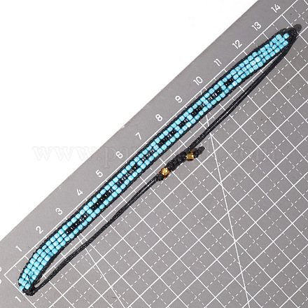 Минималистичные геометрические браслеты из бисера miyuki GV3965-2-1