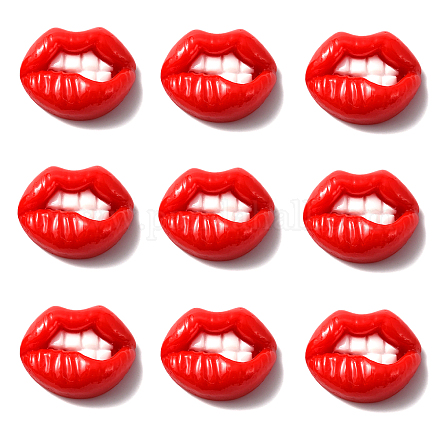 Непрозрачные кабошоны из мультяшной смолы RESI-CJC0020-14-1