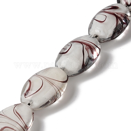 Handgemachte Murano Glas Perlen Stränge LAMP-K037-13-1