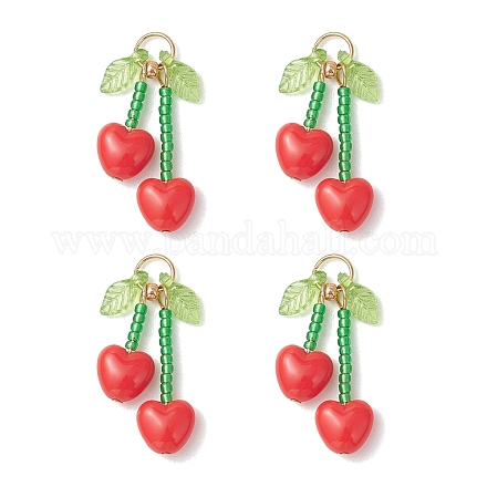 Стеклянные подвески&nbsp;PALLOY-MZ01253-1