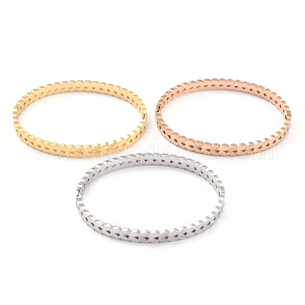 304 Stainless Steel Bangles BJEW-O184-21-1