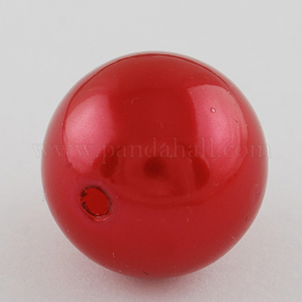 Perles acryliques en perles d'imitation PACR-20D-42-1
